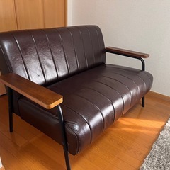 ニトリ　2人掛けソファの画像