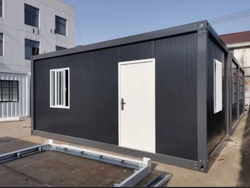 新品コンテナタイプ プレハブ スーパーハウス　店舗、寮などに、3m×6m×2.8m 送料別　広島発　