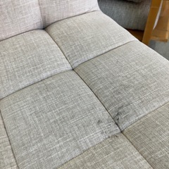 今2602-693 家具の大丸 Moco Chair④ CF-3068-1 オフホワイト  ダイニングチェア 椅子 キズ汚れ有りの画像