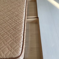 シングルベッド【町田市再生家具】253365の画像