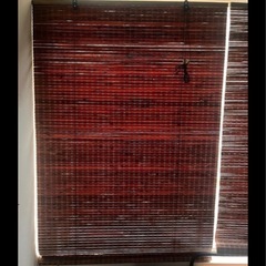 88×135(2枚)180cm(1枚)竹製 ロールスクリーンの画像