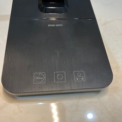 サンワサプライUSB充電式LEDデスクライト　黒の画像