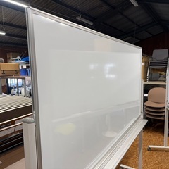 定価8万 ホーロー　ホワイトボード脚付き　　トヨスチールの画像