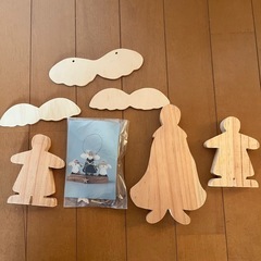 トールペイントの白木♪エンジェル♪の画像