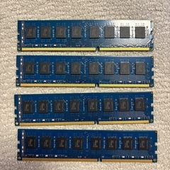 【最終価格】SK hynix デスクトップ用メモリDDR3 8GB 4枚セットの画像
