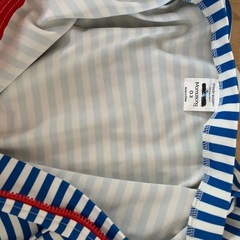 男の子水着セット（帽子と星柄ウォーターシューズ付き)の画像