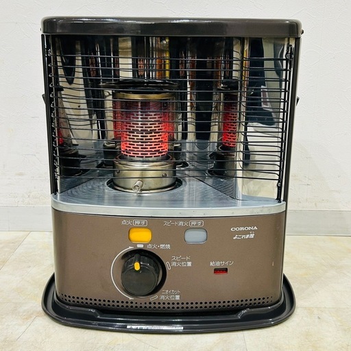 コロナ　石油ストーブ　BX-2221Y 2021年製　自然通気形開放式　動作品