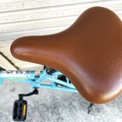 KCD  折りたたみ自転車  20インチ　simple style   GL-M20L  カゴ・ライト・鍵付きの画像