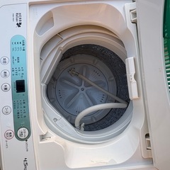 洗濯機、2017年製の画像
