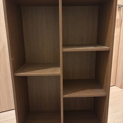 【カラーボックス】メーカー不明,ダークブラウン系の画像