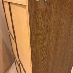 【カラーボックス】メーカー不明,ダークブラウン系の画像