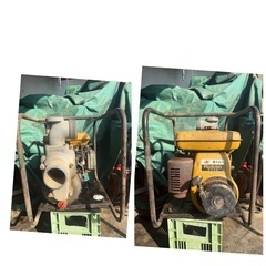 エンジンポンプ　ポンプ　トウカイ　QP-302 口径80パイ　ロビンエンジン　EY20D 最大5馬力の画像