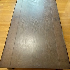 
木製ローテーブルの画像