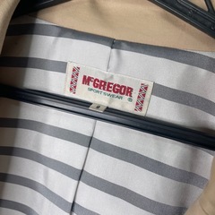 ●MCGREGOR マクレガー　トレンチコート　ベージュ　の画像