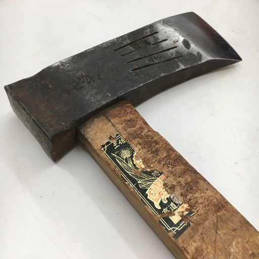 【中古】【店頭引取限定】高道商工 土佐打刃物 柄付木割斧 2.9kg 11000円