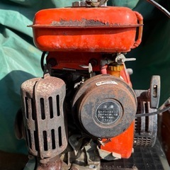 ガソリンエンジン　クボタ　GS130-1G 最大3.4馬力　発動機　パーツ　部品　農機具　アクセルレバー付　ジャンク品の画像