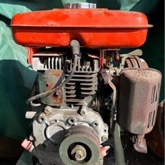 ガソリンエンジン　クボタ　GS130-1G 最大3.4馬力　発動機　パーツ　部品　農機具　アクセルレバー付　ジャンク品の画像