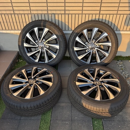 新車外し●ノア ヴォクシー 純正 205/55R17 ヨコハマ ブルーアースGT 4本セット