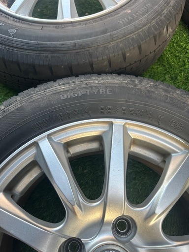155/80R14 夏タイヤ