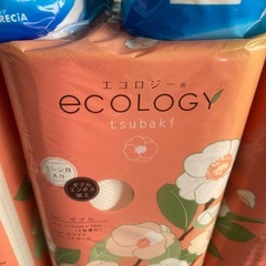 クリネックス トイレットペーパー 長持ちロール  8個ｘ2　ECOLOGY　2枚重ね　12ロールｘ3パック　の画像