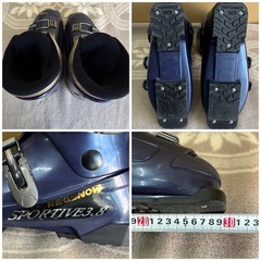 ★セット★ROSSIGNOL ロシニョール スキーセット R6000 BASE・板・ビンディング・ブーツ・ポール・YAMAHAバッグ 一式セット・長さ180cm・ブーツ24.5〜25.5cmの画像