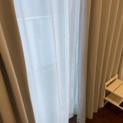 LOWYA カーテン　レースカーテン付の画像