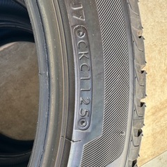 サマータイヤ　18インチ　4本セット　ブリジストン　ニューノ
の画像