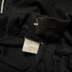 マタニティパジャマ  黒 Lの画像