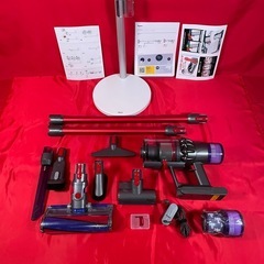 ダイソン ①  SV15 V11 純正スタンド収納　長さ違う２本のパイプ　２タイプヘッドから選択　新品交換用フィルター　フルパーツの画像