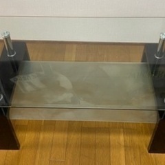 ‼️他品掲載中‼️　ガラステーブル　机の画像