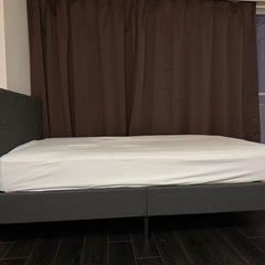 ほぼ新品(美品)　　セミダブルベットの画像
