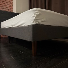 ほぼ新品(美品)　　セミダブルベットの画像