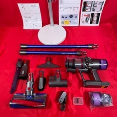 ダイソン ② SV15 V11 純正スタンド収納　長さ違う２本のパイプ　２タイプヘッドから選択　新品交換用フィルター　フルパーツの画像