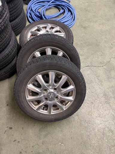 155/65R13 スタッドレス　ホイールセット