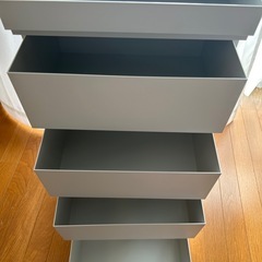 無印　収納ケース　大4  小1の画像