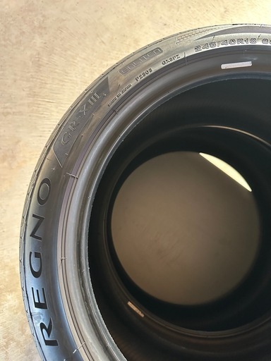 2024年製 ブリヂストンレグノ GR-XIII 245/40R18 2本