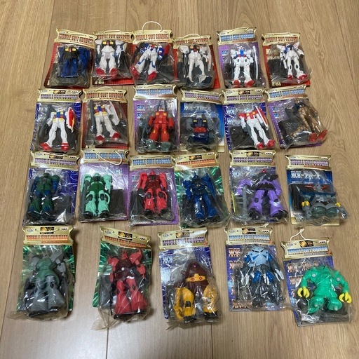 ガンダムのミニフィギュアコレクション