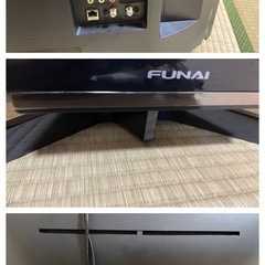 【ジャンク品】音声のみ。映りません。フナイ液晶32型テレビの画像