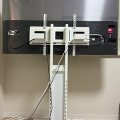 壁掛け風 テレビスタンド テレビ台の画像