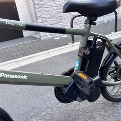Panasonic Velo-Star 電動アシスト自転車 オリーブグリーン の画像