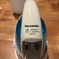 パナソニック Panasonic コードレススチームアイロン NI-WL401の画像