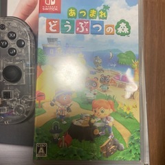 Nintendo Switchどうぶつの森ソフトの画像