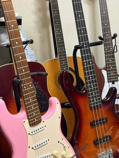 ギター、ベース5本まとめ売り