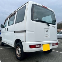 オートマ車‼️月々9千円〜分割可‼️働くくるま軽バン入りました！車検2年付き！【名義変更代込み】車内広い！人気のダイハツカーゴ‼️Bluetoothナビ付き☆走行中DVD見れます☆両側スライドドア☆ドラレコ付☆事故修復歴無し☆そのまま乗って帰れます‼️の画像