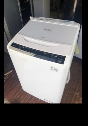NO B301 ?福岡市内配送設置無料✨?BWV100AE4 洗濯機 10.0kg HITACHI 日立 BW-V100AE4-W エ