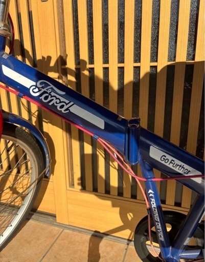 Ford フォード 折りたたみ自転車 26インチ ブルー 街乗り