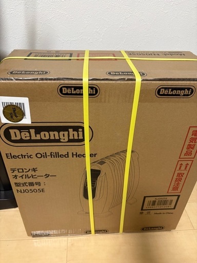 デロンギオイルヒーター　新品未開封
