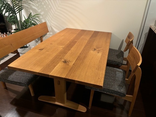 《飛騨産業》ダイニングテーブルセット