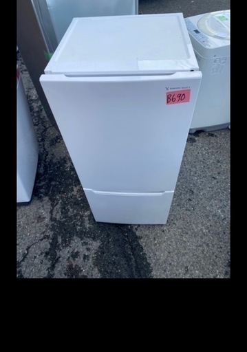 NO B690?福岡市内配送設置無料✨?YRZ-C12H1(ホワイト) 2ドア冷蔵庫 右開き 117L 幅478mm  2020