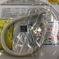 ジャングルジャングル貝塚店　洗濯機　シャープ　8.0kg 　白　ホワイトステンレス穴なし槽　上開き　ヒーター式　排気式　ダブル洗浄　節水　2021年製　リサイクル　貝塚市　二色浜の画像